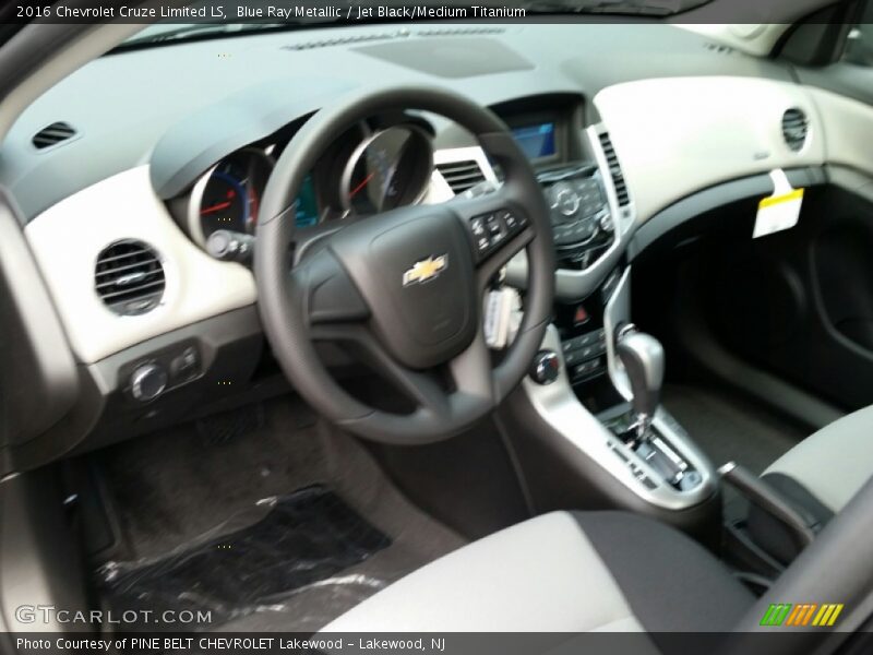Blue Ray Metallic / Jet Black/Medium Titanium 2016 Chevrolet Cruze Limited LS