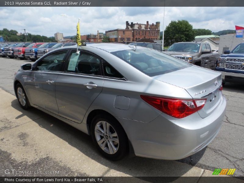 Radiant Silver / Gray 2013 Hyundai Sonata GLS