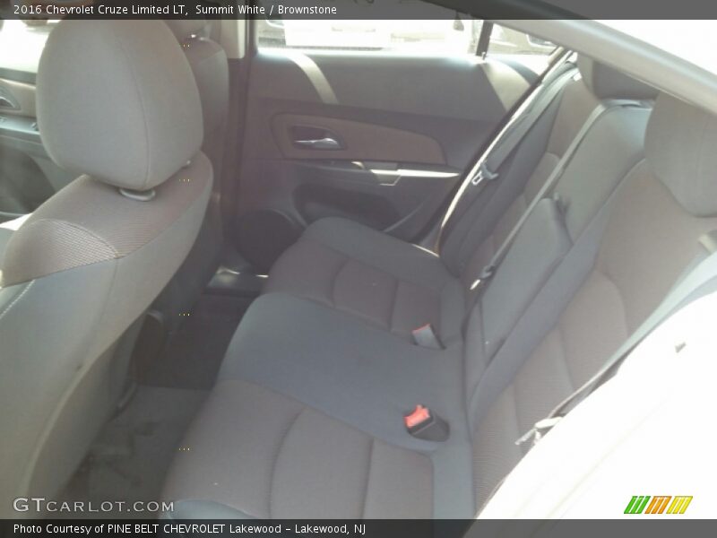 Rear Seat of 2016 Cruze Limited LT