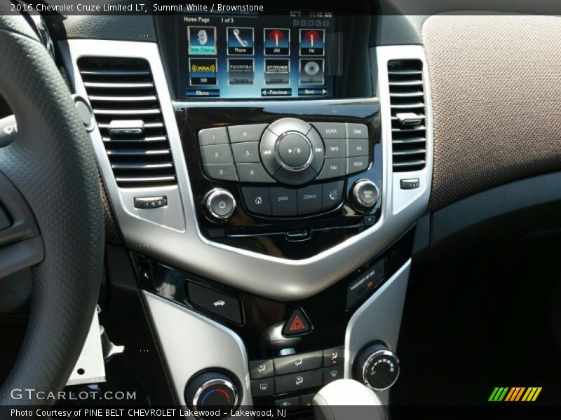 Controls of 2016 Cruze Limited LT