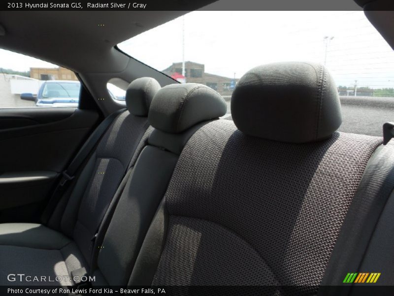 Radiant Silver / Gray 2013 Hyundai Sonata GLS