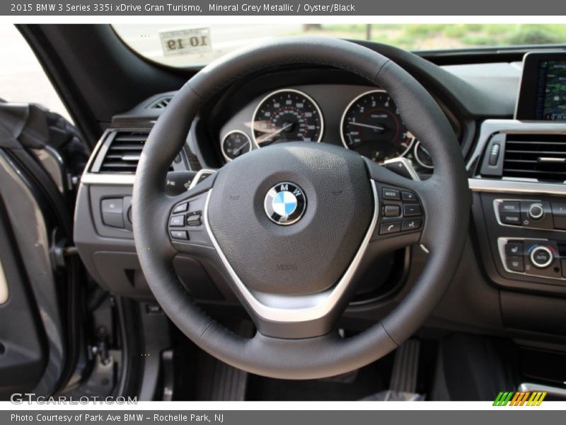 Mineral Grey Metallic / Oyster/Black 2015 BMW 3 Series 335i xDrive Gran Turismo