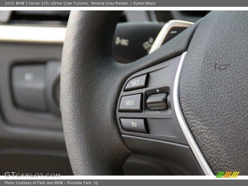 Mineral Grey Metallic / Oyster/Black 2015 BMW 3 Series 335i xDrive Gran Turismo