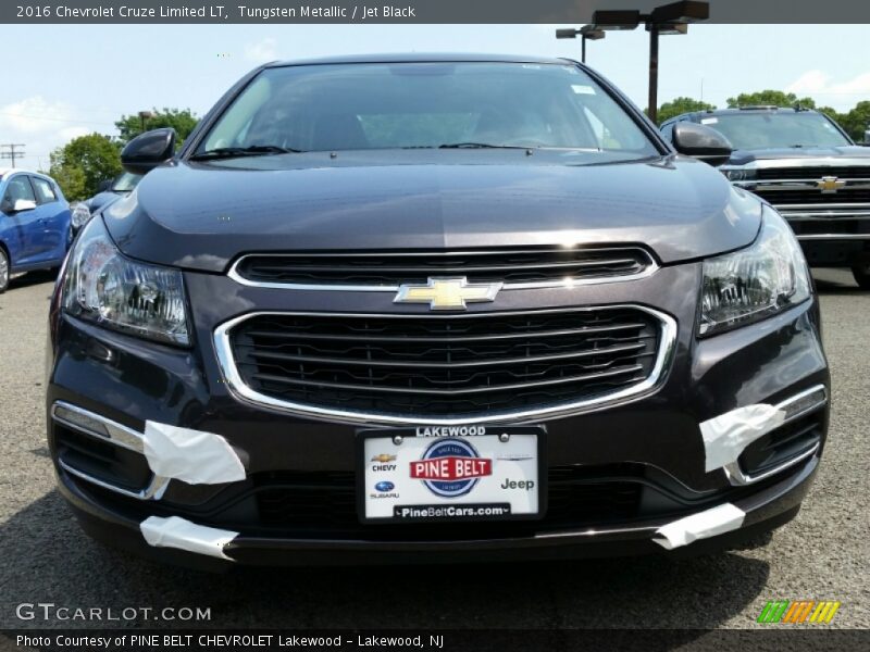 Tungsten Metallic / Jet Black 2016 Chevrolet Cruze Limited LT