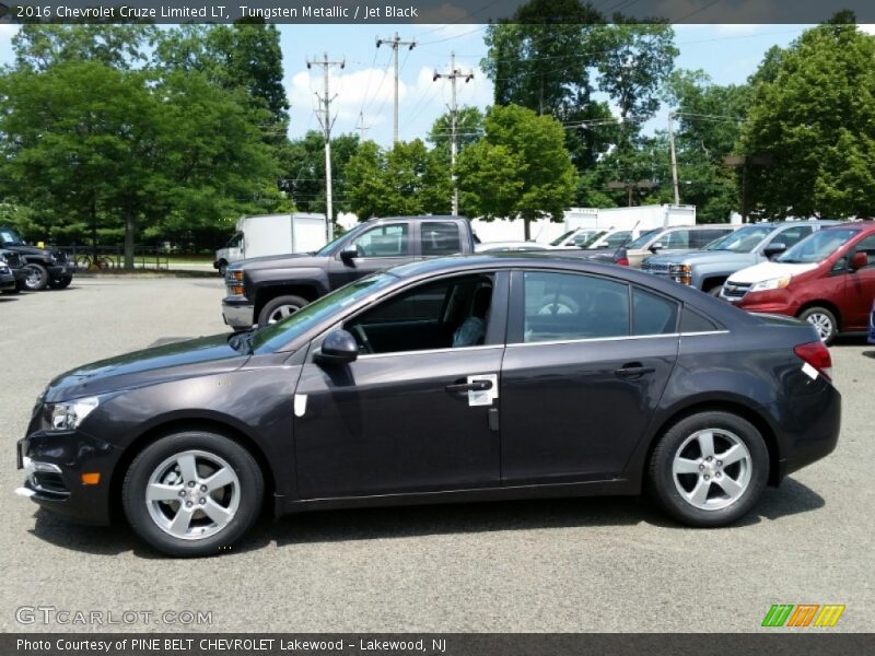 Tungsten Metallic / Jet Black 2016 Chevrolet Cruze Limited LT