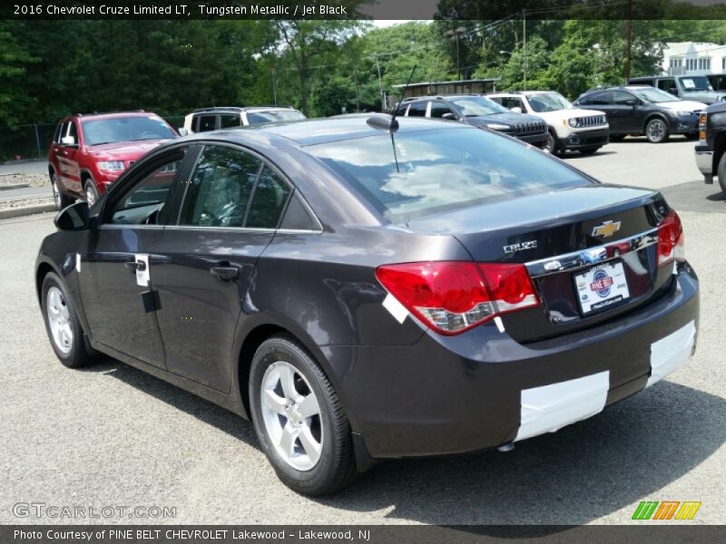 Tungsten Metallic / Jet Black 2016 Chevrolet Cruze Limited LT