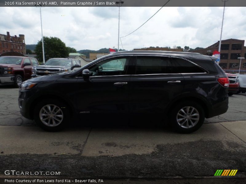 Platinum Graphite / Satin Black 2016 Kia Sorento LX V6 AWD