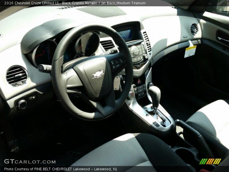 Black Granite Metallic / Jet Black/Medium Titanium 2016 Chevrolet Cruze Limited LS