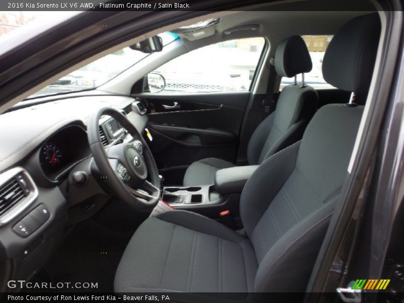 Platinum Graphite / Satin Black 2016 Kia Sorento LX V6 AWD