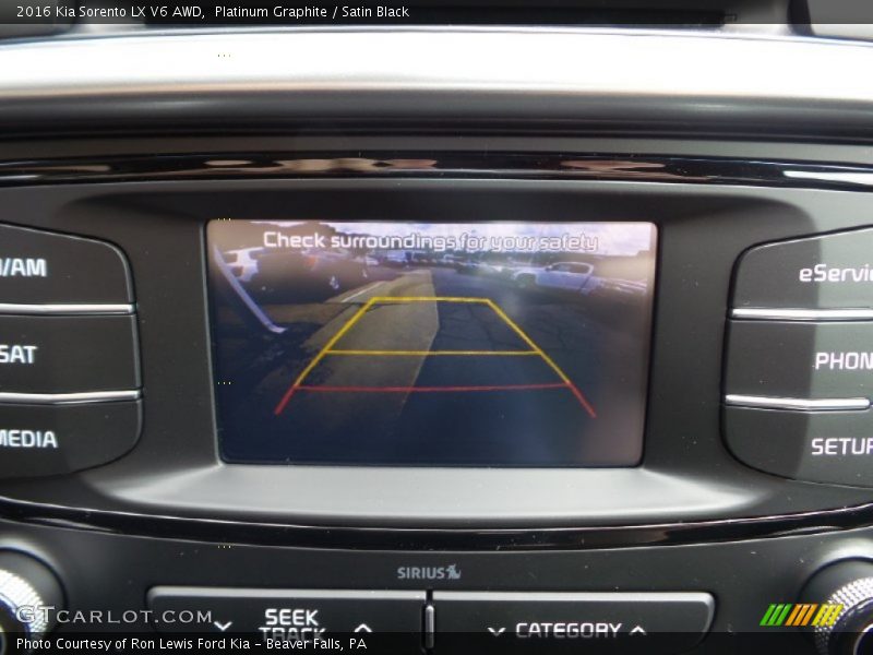 Platinum Graphite / Satin Black 2016 Kia Sorento LX V6 AWD