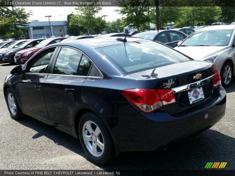 Blue Ray Metallic / Jet Black 2016 Chevrolet Cruze Limited LT