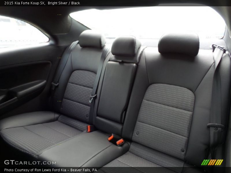 Bright Silver / Black 2015 Kia Forte Koup SX