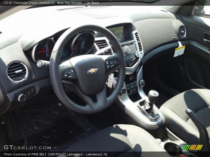 Blue Ray Metallic / Jet Black 2016 Chevrolet Cruze Limited LT