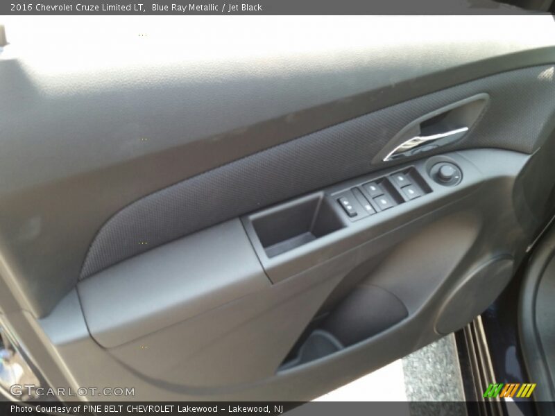 Blue Ray Metallic / Jet Black 2016 Chevrolet Cruze Limited LT