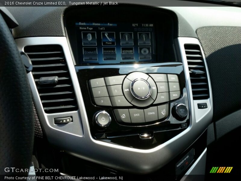 Tungsten Metallic / Jet Black 2016 Chevrolet Cruze Limited ECO