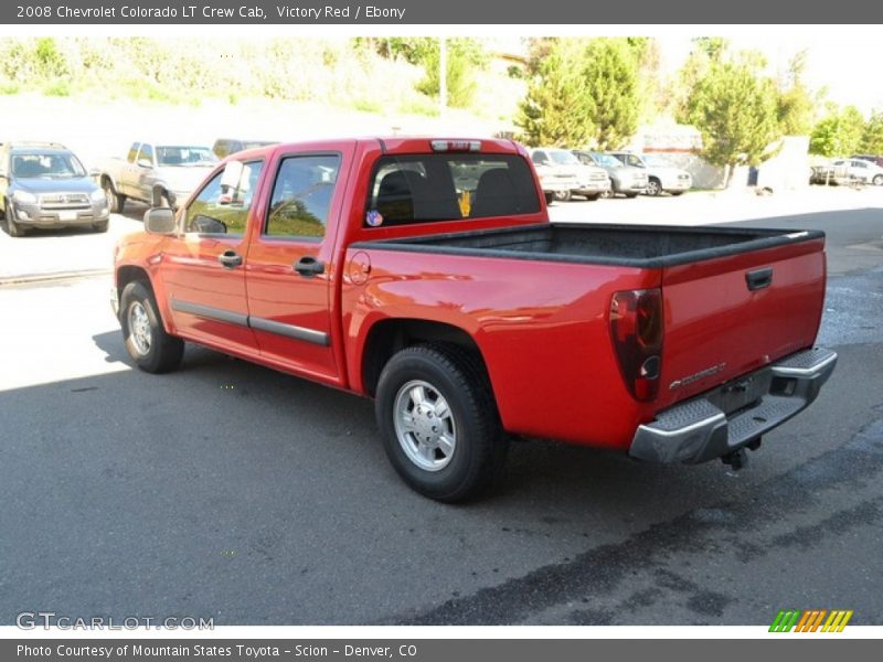 Victory Red / Ebony 2008 Chevrolet Colorado LT Crew Cab