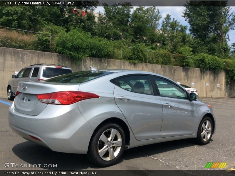 Silver / Gray 2013 Hyundai Elantra GLS
