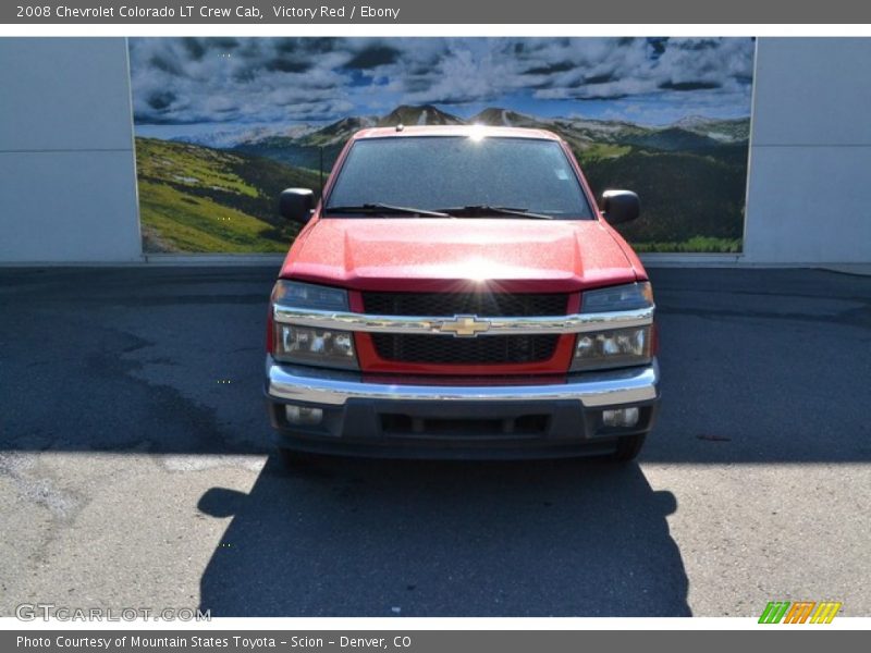 Victory Red / Ebony 2008 Chevrolet Colorado LT Crew Cab