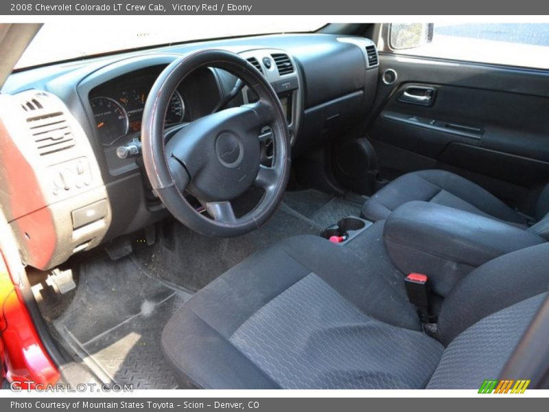 Victory Red / Ebony 2008 Chevrolet Colorado LT Crew Cab
