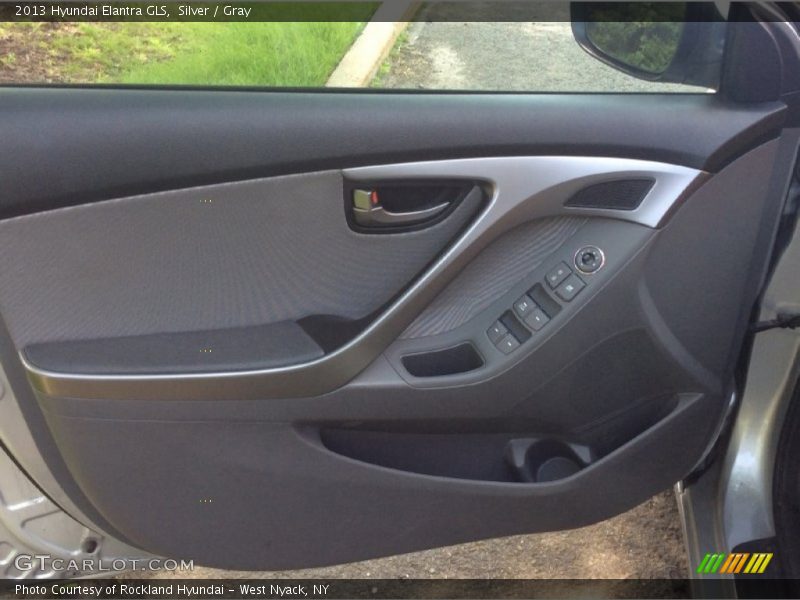 Silver / Gray 2013 Hyundai Elantra GLS