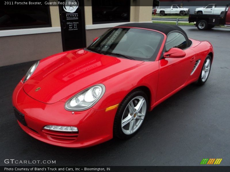 Guards Red / Black 2011 Porsche Boxster