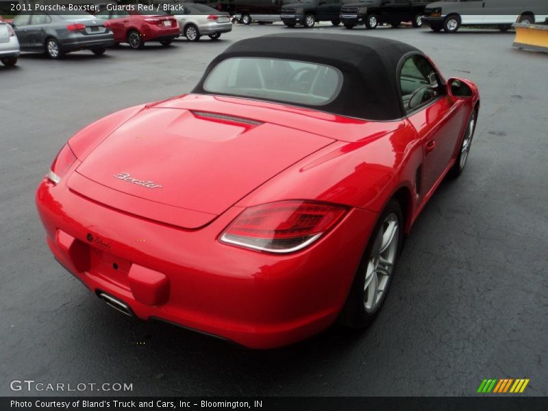 Guards Red / Black 2011 Porsche Boxster