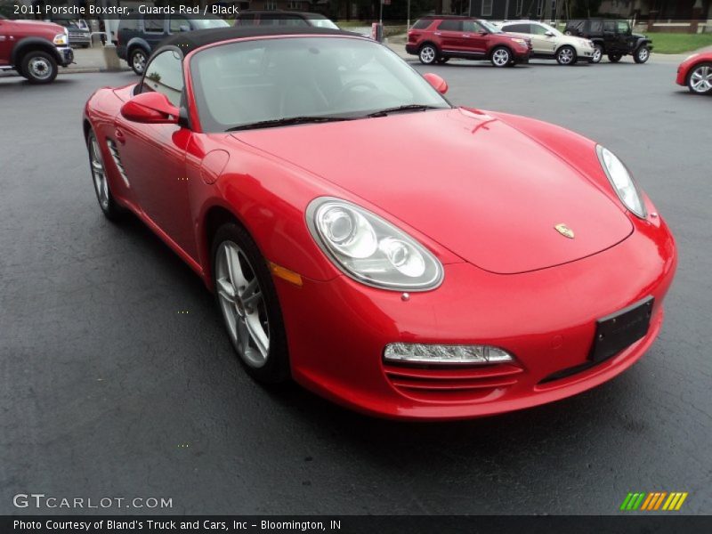 Guards Red / Black 2011 Porsche Boxster