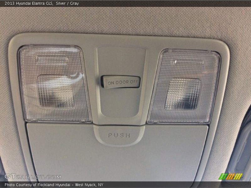 Silver / Gray 2013 Hyundai Elantra GLS