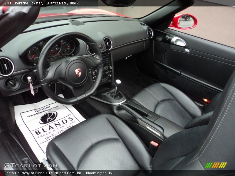 Guards Red / Black 2011 Porsche Boxster