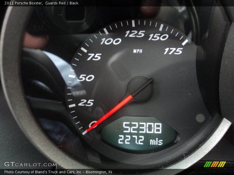 Guards Red / Black 2011 Porsche Boxster