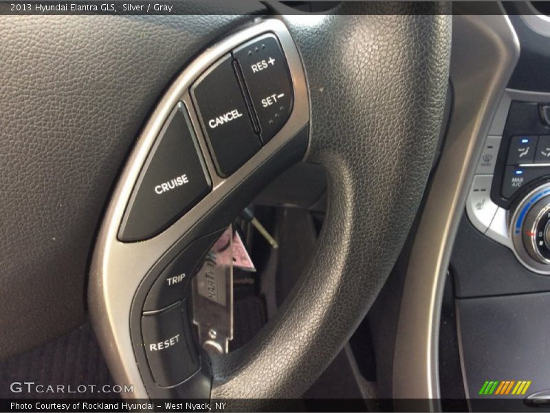 Silver / Gray 2013 Hyundai Elantra GLS