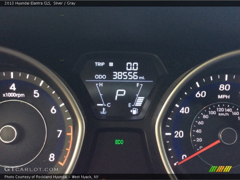 Silver / Gray 2013 Hyundai Elantra GLS