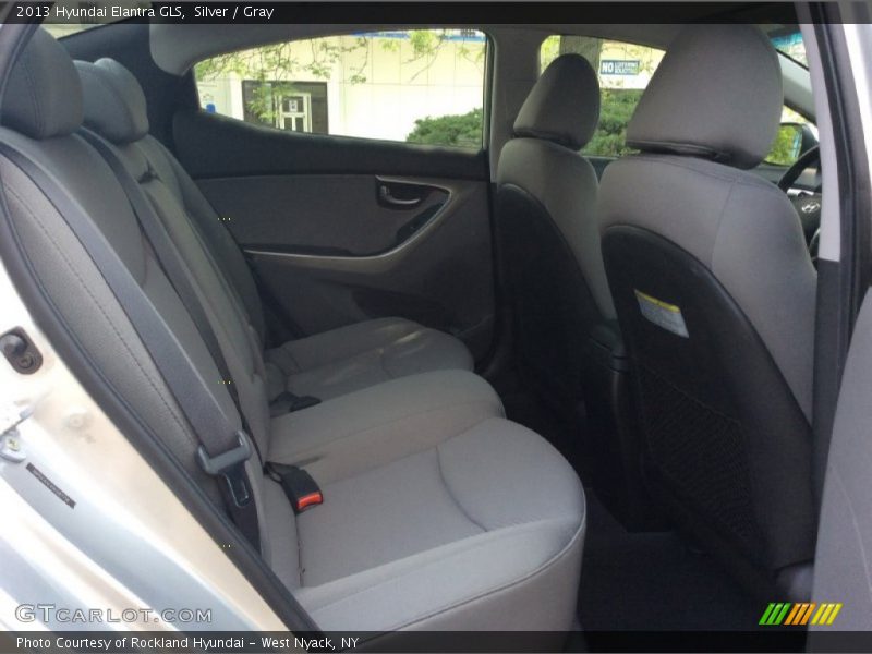 Silver / Gray 2013 Hyundai Elantra GLS