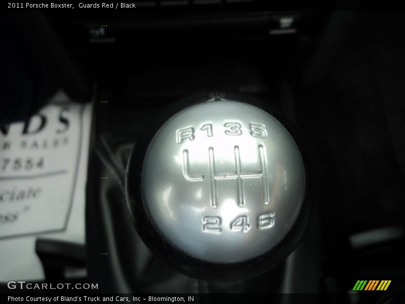 Guards Red / Black 2011 Porsche Boxster