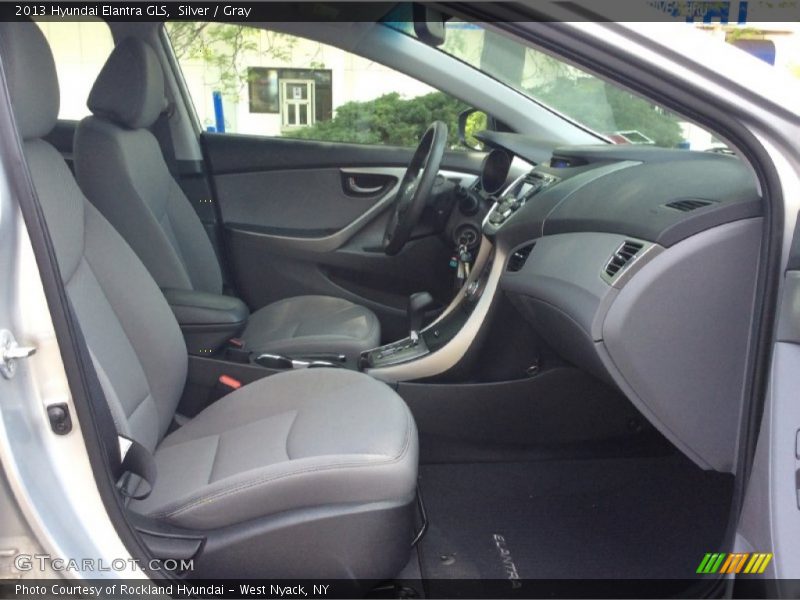 Silver / Gray 2013 Hyundai Elantra GLS