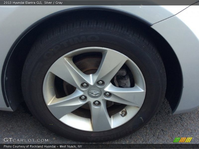 Silver / Gray 2013 Hyundai Elantra GLS