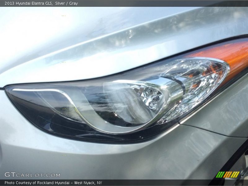 Silver / Gray 2013 Hyundai Elantra GLS
