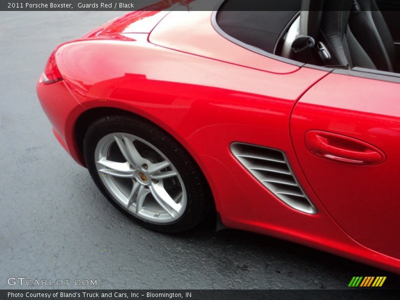Guards Red / Black 2011 Porsche Boxster