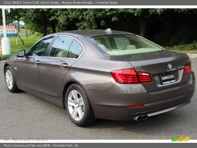 Mojave Brown Metallic / Venetian Beige 2012 BMW 5 Series 528i xDrive Sedan