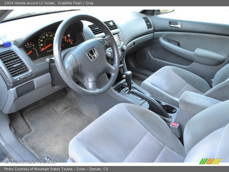  2004 Accord LX Sedan Gray Interior