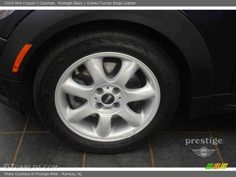 Midnight Black / Gravity Tuscan Beige Leather 2009 Mini Cooper S Clubman