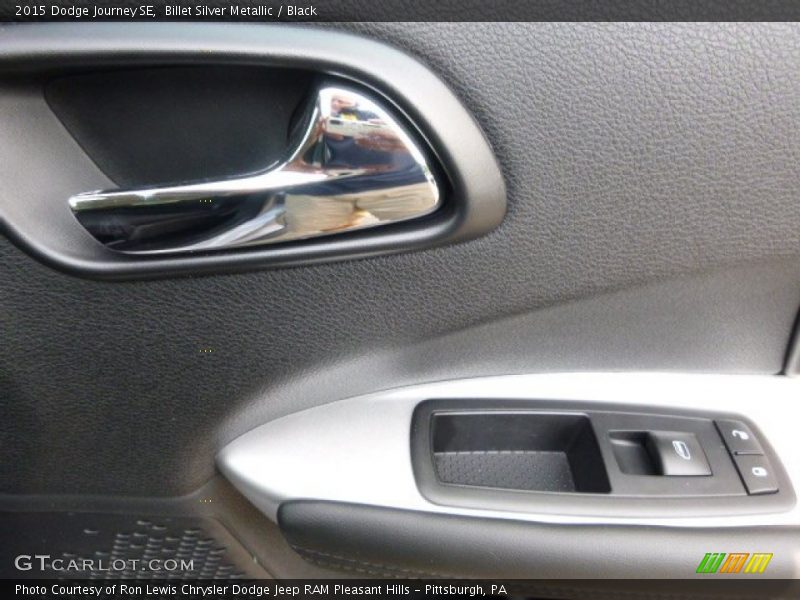 Billet Silver Metallic / Black 2015 Dodge Journey SE
