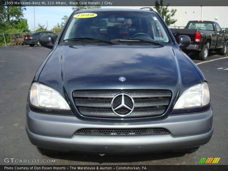 Black Opal Metallic / Grey 1999 Mercedes-Benz ML 320 4Matic