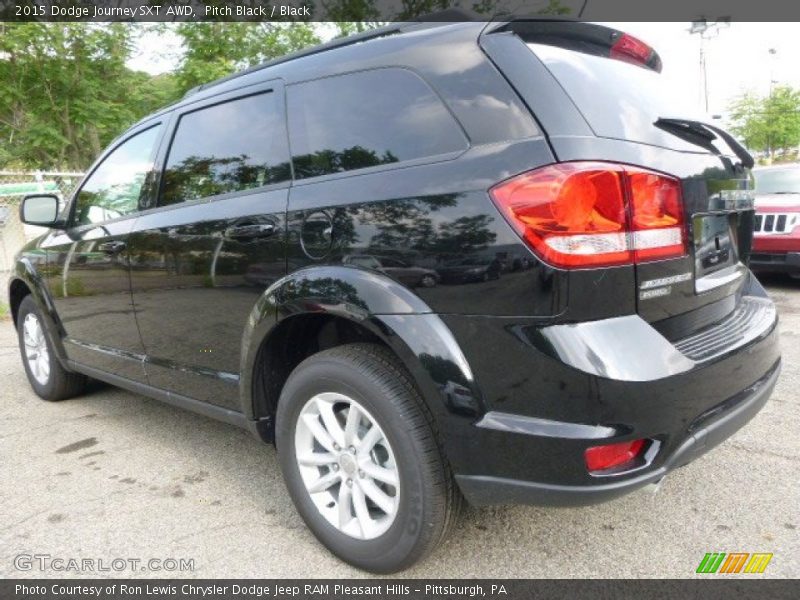 Pitch Black / Black 2015 Dodge Journey SXT AWD