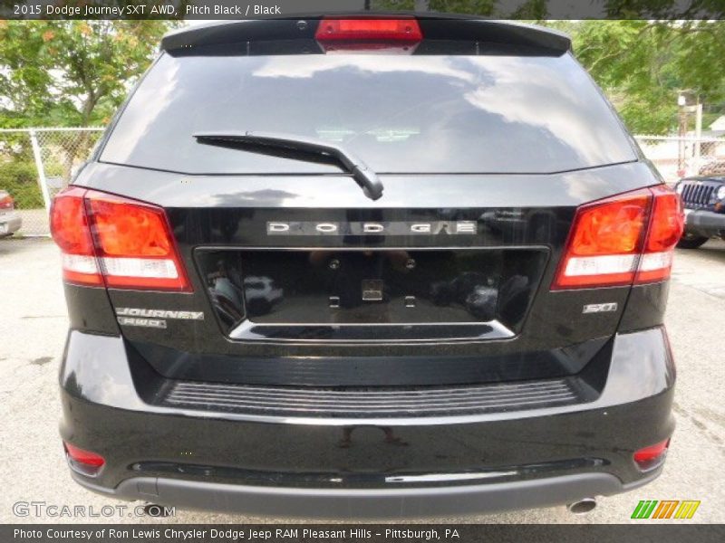 Pitch Black / Black 2015 Dodge Journey SXT AWD