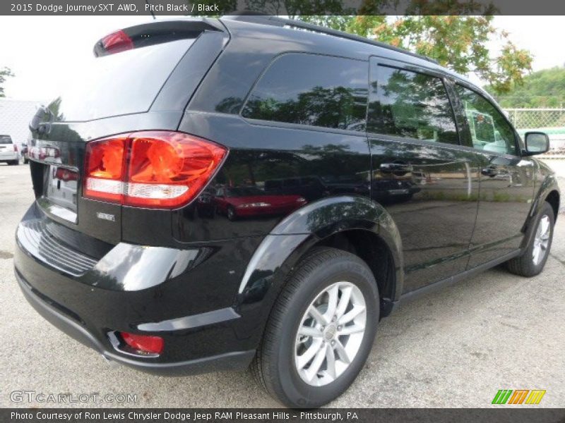 Pitch Black / Black 2015 Dodge Journey SXT AWD