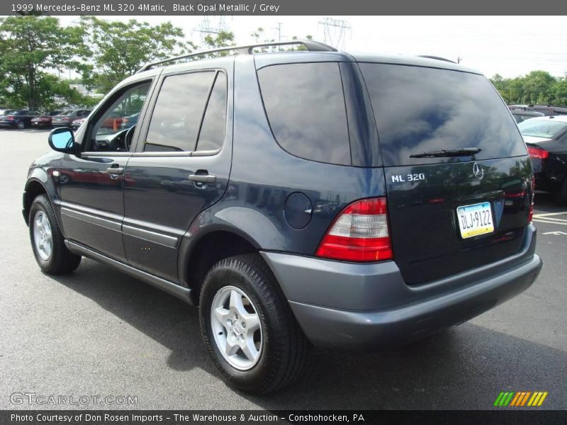 Black Opal Metallic / Grey 1999 Mercedes-Benz ML 320 4Matic