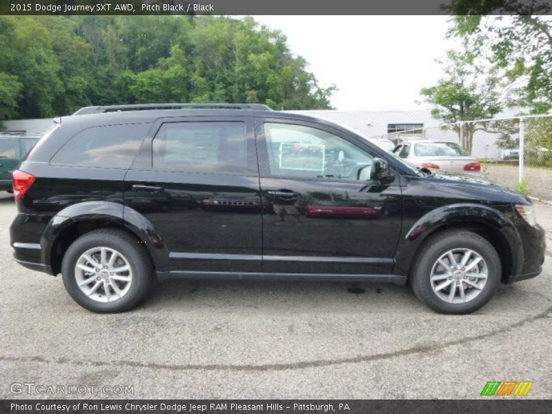 Pitch Black / Black 2015 Dodge Journey SXT AWD