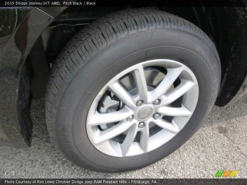 Pitch Black / Black 2015 Dodge Journey SXT AWD