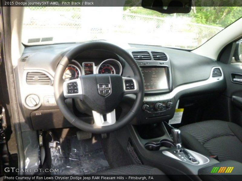 Pitch Black / Black 2015 Dodge Journey SXT AWD